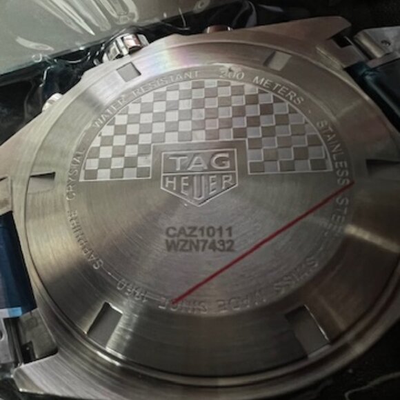 TAG Heuer Formula 1 200M 43 QUARTZ Chronograph CAZ1011.BA0843 GRAY DIAL WATCH - Picture 6 of 7